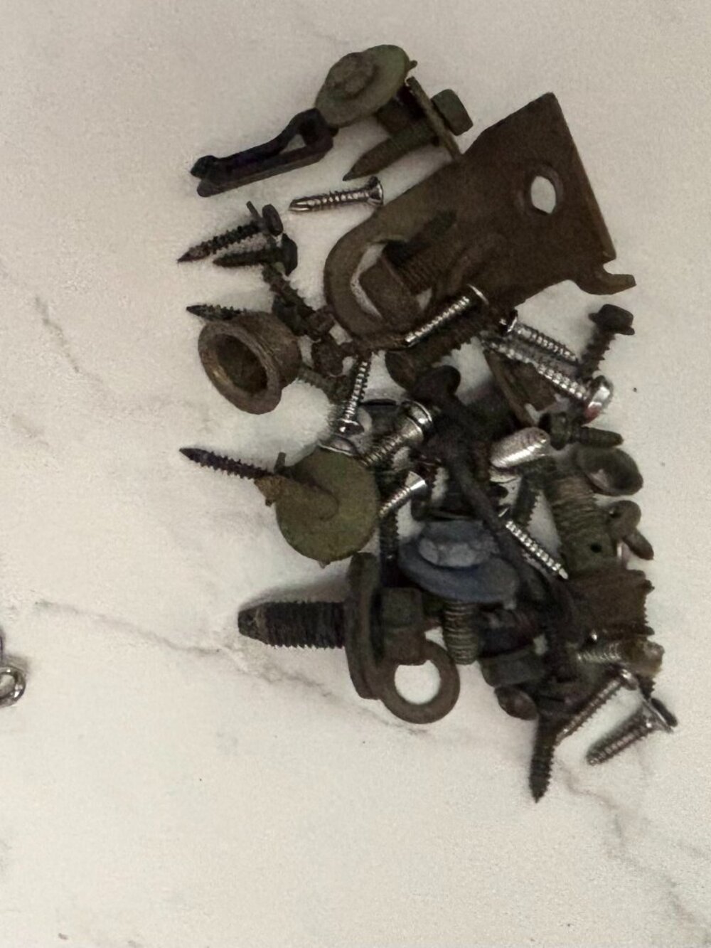 Vintage Cadillac OEM Hardware Lot - Bolts, Clips, Bulbs - Late 70s 80s 90s